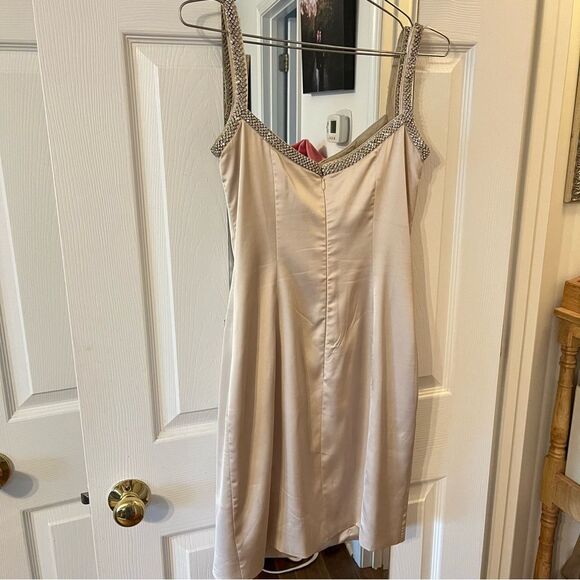 House Of Cb Camilla Dress in Champagne - Picture 9 of 12